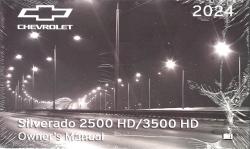 2024 Chevrolet Silverado 2500 HD & 3500 HD Factory Owner's Manual