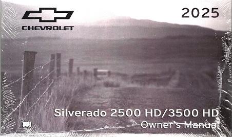 2025 Chevrolet Silverado 2500 HD & 3500 HD Owner's Manual