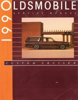 1990 Oldsmobile Custom Cruiser Factory Service Manual 