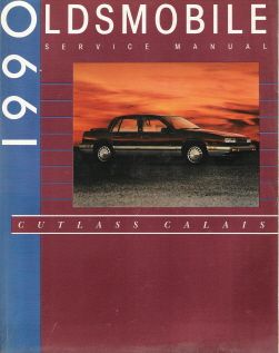 1990 Oldsmobile Cutlass Calais Factory Service Manual