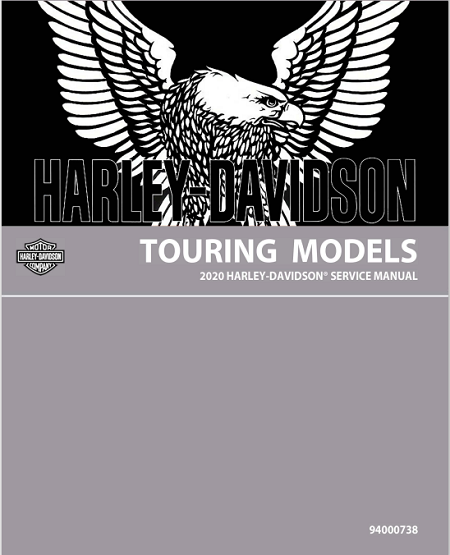 2020 Harley-Davidson Touring Models Service Manual - Paperback, 94000738