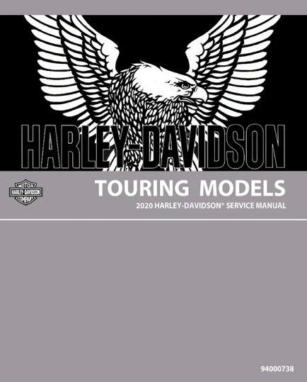 2020 Harley-Davidson Touring Models Service Manual - Spiralbound