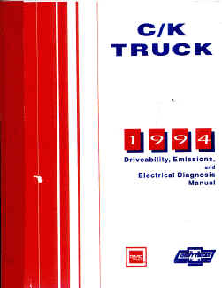 1994 Chevrolet Truck Light Duty Electrical Supplement Shop Manual