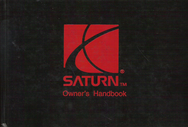 1996 Saturn S Series Factory Owner's Manual