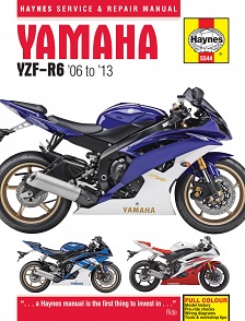 2006 - 2013 Yamaha YZF-R6 Haynes Repair Manual