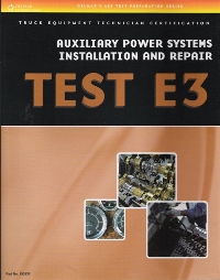 DELMAR ASE Test Prep Manual - E3 Auxiliary Power Systems Installation and Repair