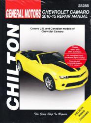 2010 - 2015 Chevrolet Camaro Chiltons Repair Manual