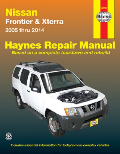 2005 - 2014 Nissan Frontier Xterra Navarra NP300 X-Trail Equator Haynes Manual