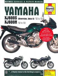 Yamaha XJ600S Haynes Manual 1992-2003 XJ600N Diversion Seca II Workshop Manual 