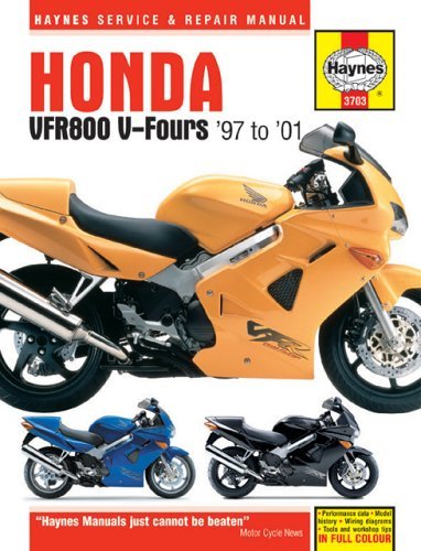 1997 2001 Honda VFR800 V-Fours Haynes Repair Manual