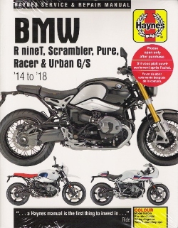 2014 - 2018 BMW R nineT, Scrambler, Pure, Racer & Urban G/S