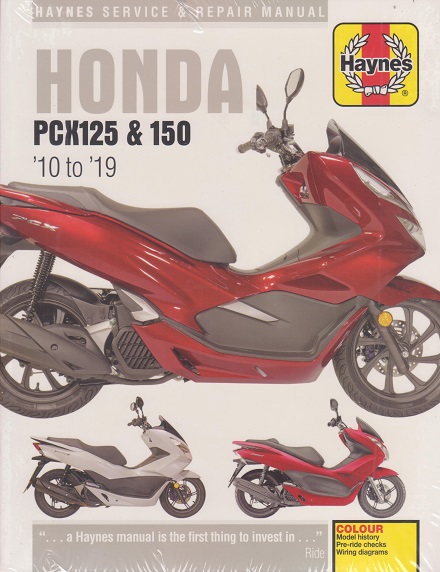 2010 - 2019 Honda PCX125 & PCX150 Haynes Repair Manual