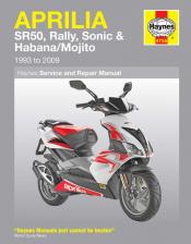 1993 - 2009 Aprilia SR50 Rally Sonic Habana Mojito Scooters Haynes Repair Manual