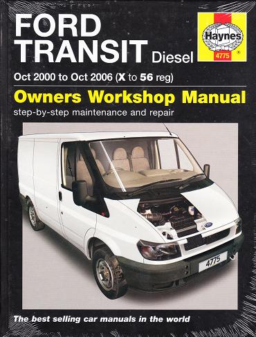 2000 - 2006 Ford Transit Diesel, Haynes Repair Manual