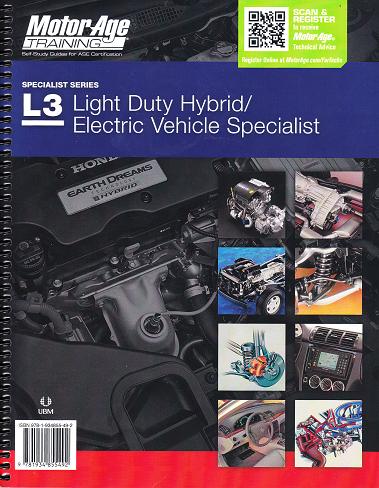 ASE Test Prep Manual - L3 - Light Duty Hybrid / Electric Vehicle Specialist