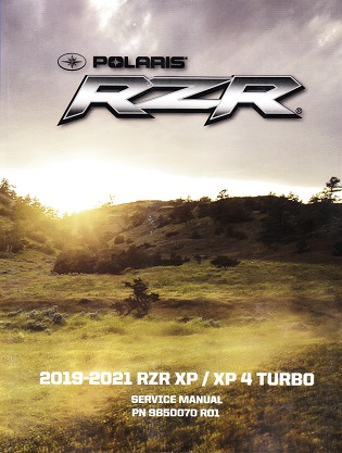 2019 - 2021 Polaris RZR XP & XP 4 Turbo Factory Service Manual - OEM