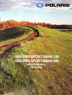 1996 - 2000 Polaris Sportsman 335 & 500 Factory Service Manual - OEM