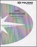 2000 Polaris Xpedition 425 ATV Factory Repair Service Manual