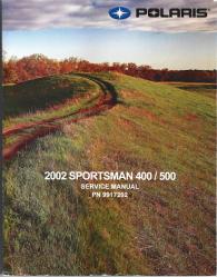 2002 Polaris Sportsman 400 & 500 Factory Service Manual - OEM