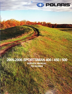 2005 - 2006 Polaris Sportsman 400, 450 & 500 Factory Service Manual - OEM
