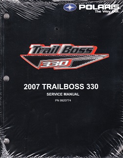 2007 Polaris Trail Boss 330 Factory Service Manual - OEM