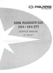 2008 Polaris Ranger 500 Factory Service Manual