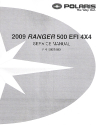 2009 Polaris Ranger 500 EFI 4X4 Factory Service Manual