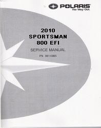 2010 Polaris Sportsman 800 EFI Factory Service Manual