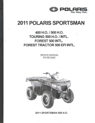 2011 Polaris Sportsman 400/500 Factory Service Manual