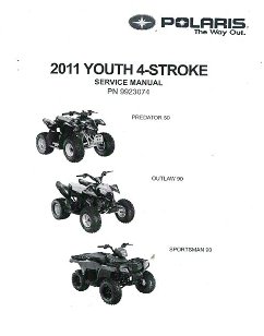 2011 Polaris Outlaw 50, Outlaw 90 & Sportsman 90 Factory Service Manual