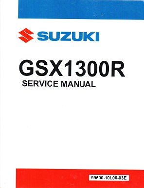 2022 Suzuki GSX1300R/RA Hayabusa Factory Service Manual - OEM