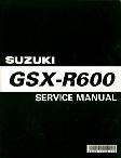 2001 - 2003 Suzuki GSX-R600 Factory Service Manual