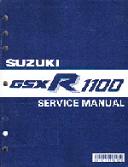 1986 - 1988 Suzuki  GSX-R1100 Factory Service Manual
