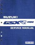 1989 - 1992 Suzuki  GSX-R1100 Factory Service Manual