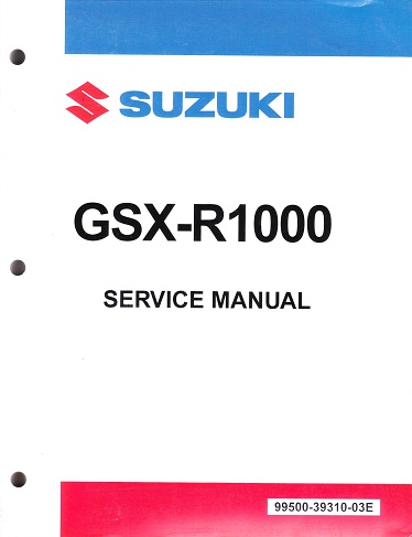 2007 - 2008 Suzuki GSX-R1000 Factory Service Manual - OEM