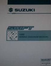 1995 Suzuki Swift Factory Wiring Diagrams Manual