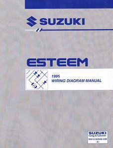 1995 Suzuki Esteem Factory Wiring Diagrams Manual