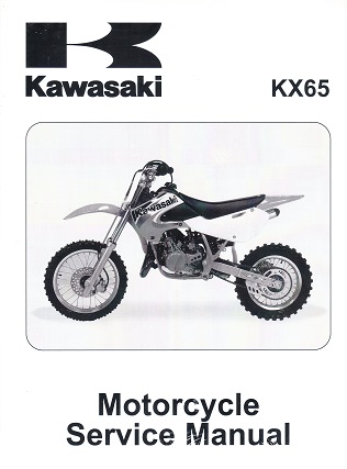 2000 - 2013 Kawasaki KX65 Factory Service Manual - OEM