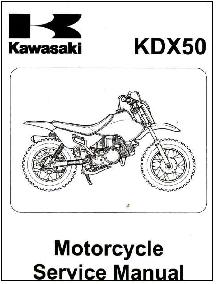 2003 - 2006 Kawasaki KDX50A Factory Service Manual