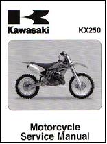 2005 - 2007 Kawasaki KX250 Motorcycle Factory Service Manual