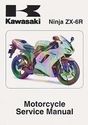 2007 - 2008 Kawasaki Ninja ZX-6R (ZX600P) Factory Service Manual