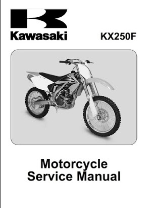 2009 Kawasaki KX250F Motorcycle Factory Service Manual