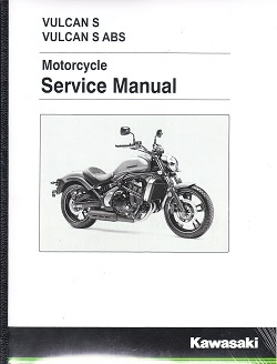 2015 - 2016 Kawasaki Vulcan S & Vulcan S ABS Factory Service Manual - Reprint