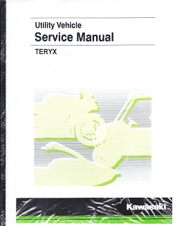 2016 - 2021 Kawasaki Teryx, S, LE, Camo & KRF800 Factory Service Manual - Reprint