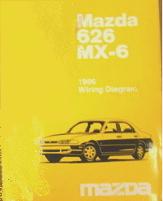 1996 Mazda 626 & MX-6 Factory Wiring Diagram Manual