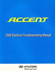 2008 Hyundai Accent Factory Electrical Troubleshooting Manual - ETM
