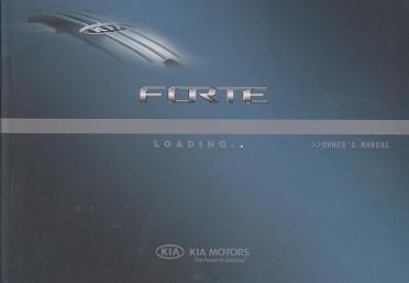 2010 Kia Forte Factory Owner's Manual Portfolio