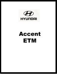 2002 Hyundai Accent Factory Electrical Troubleshooting Manual - ETM