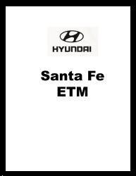 2003 Hyundai Santa Fe Factory Electrical Troubleshooting Manual - ETM