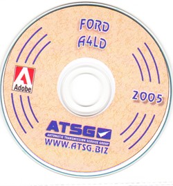Ford A4LD Transmission ATSG Rebuild Manual - CD-ROM